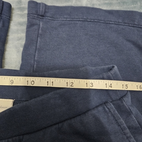 Purejill Navy Blue Capri Sweats Wide Leg! - Picture 5 of 8